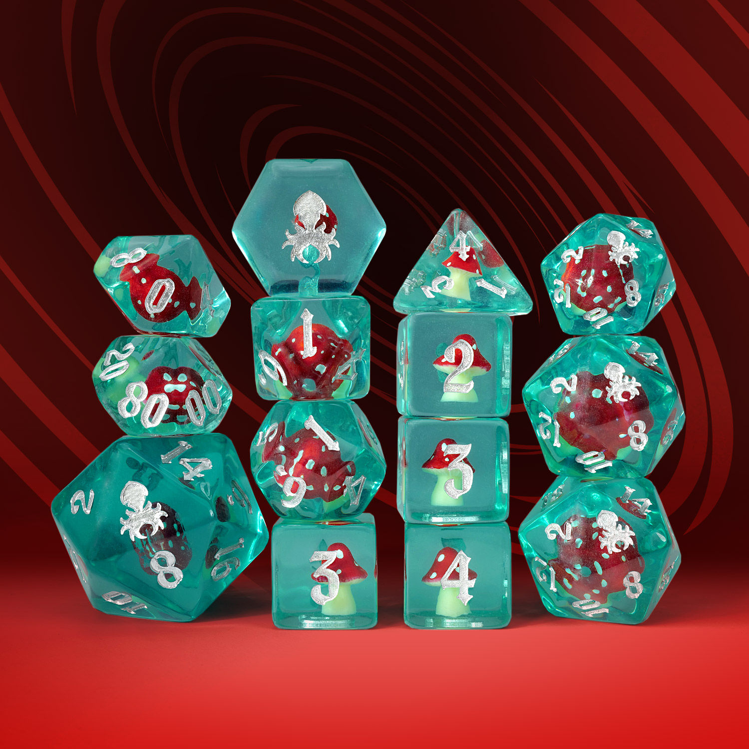 Eat Me 14pc Mushroom Inclusion Dice Set