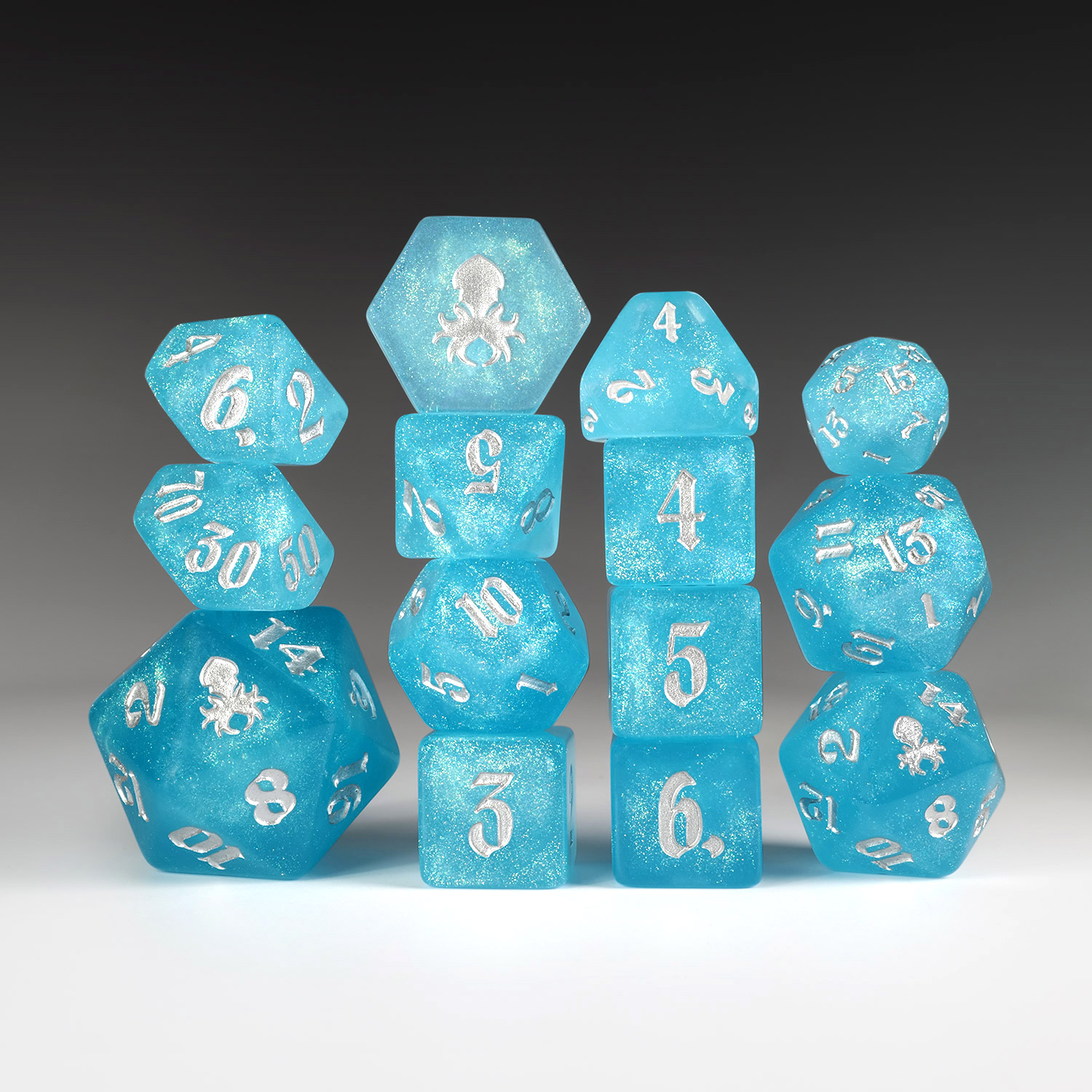 Gravity Shift UV Reactive Dice Set