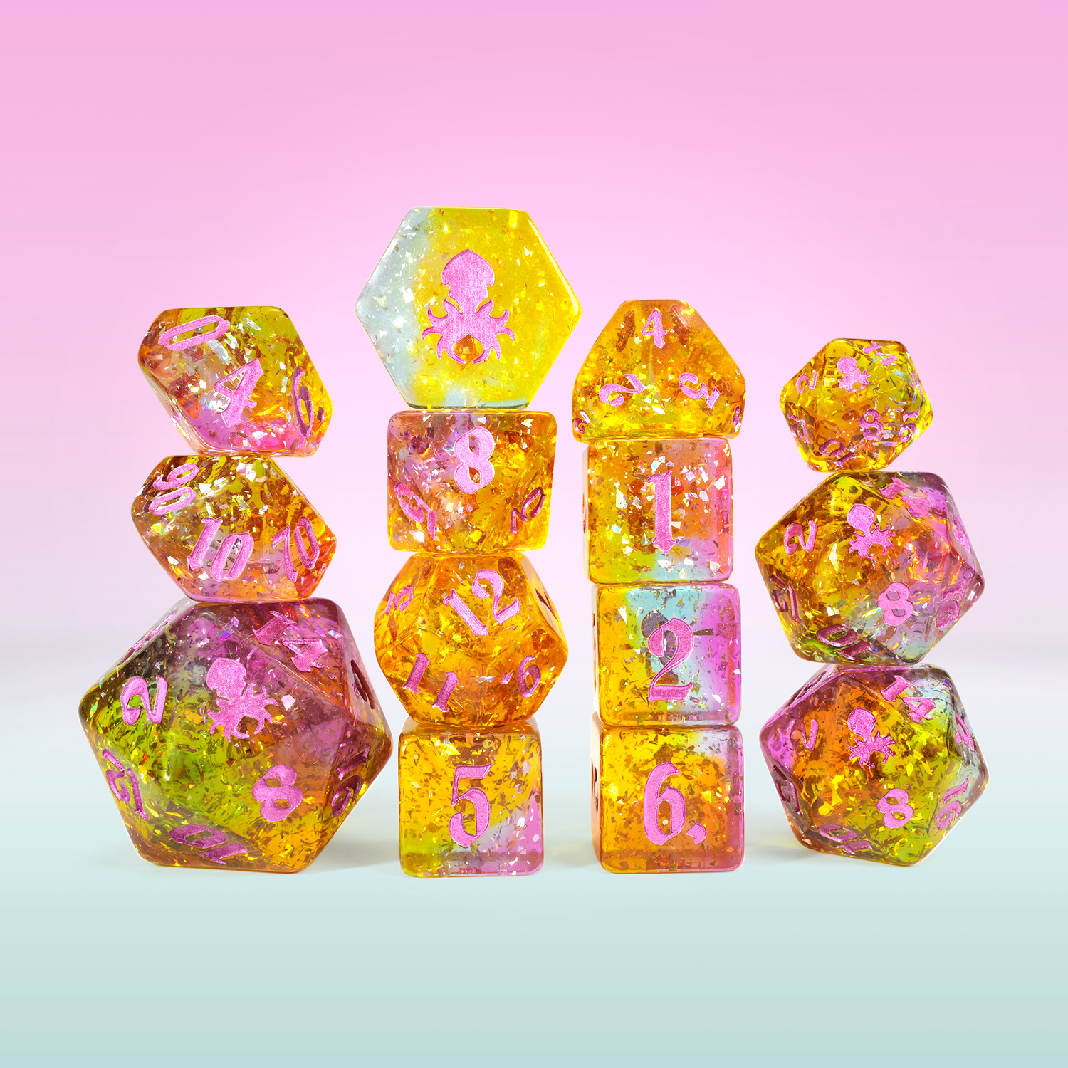 Summer Fete 14pc Dice Set