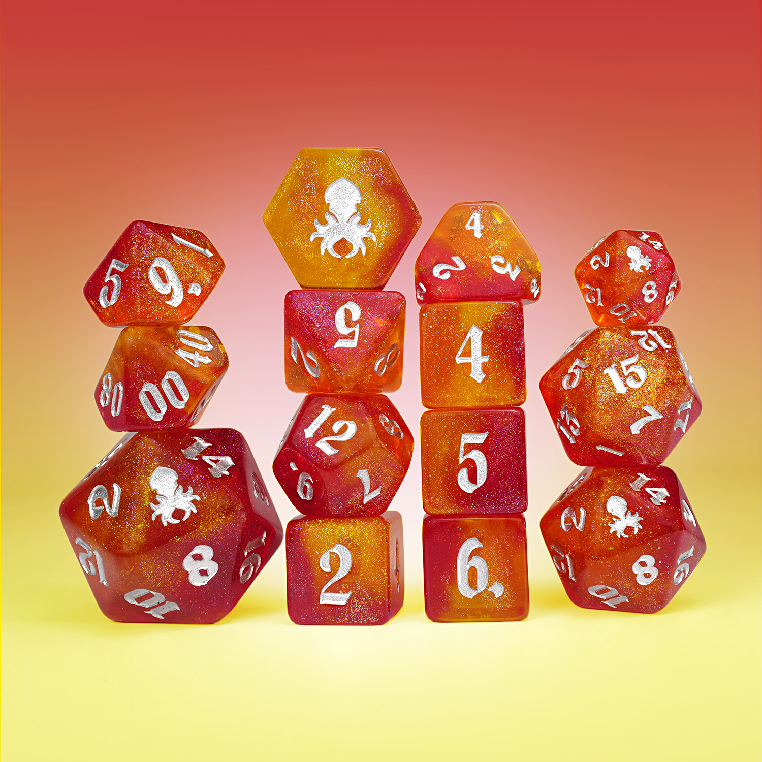 Sunfire 14pc Dice Set