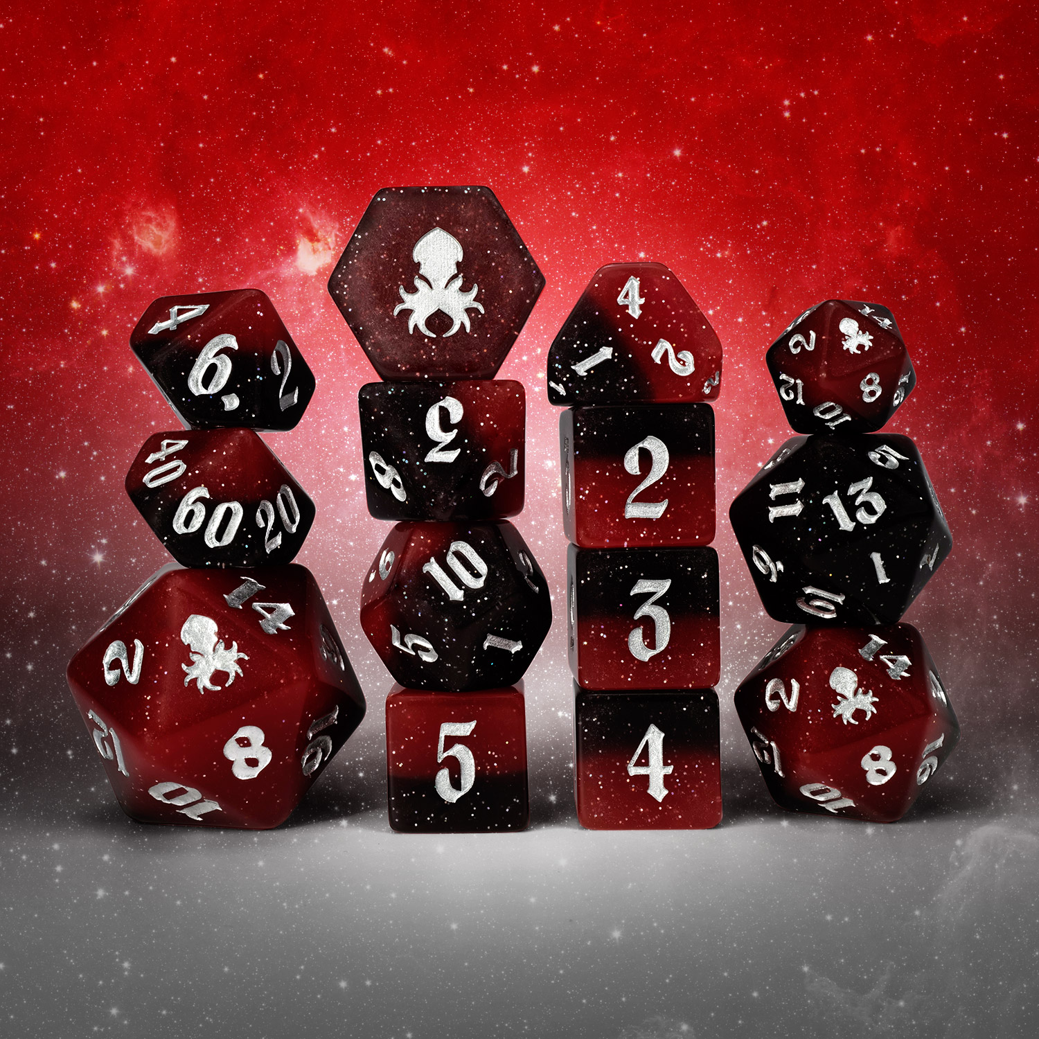 Doppelgänger 14pc Heat Reactive Dice Set