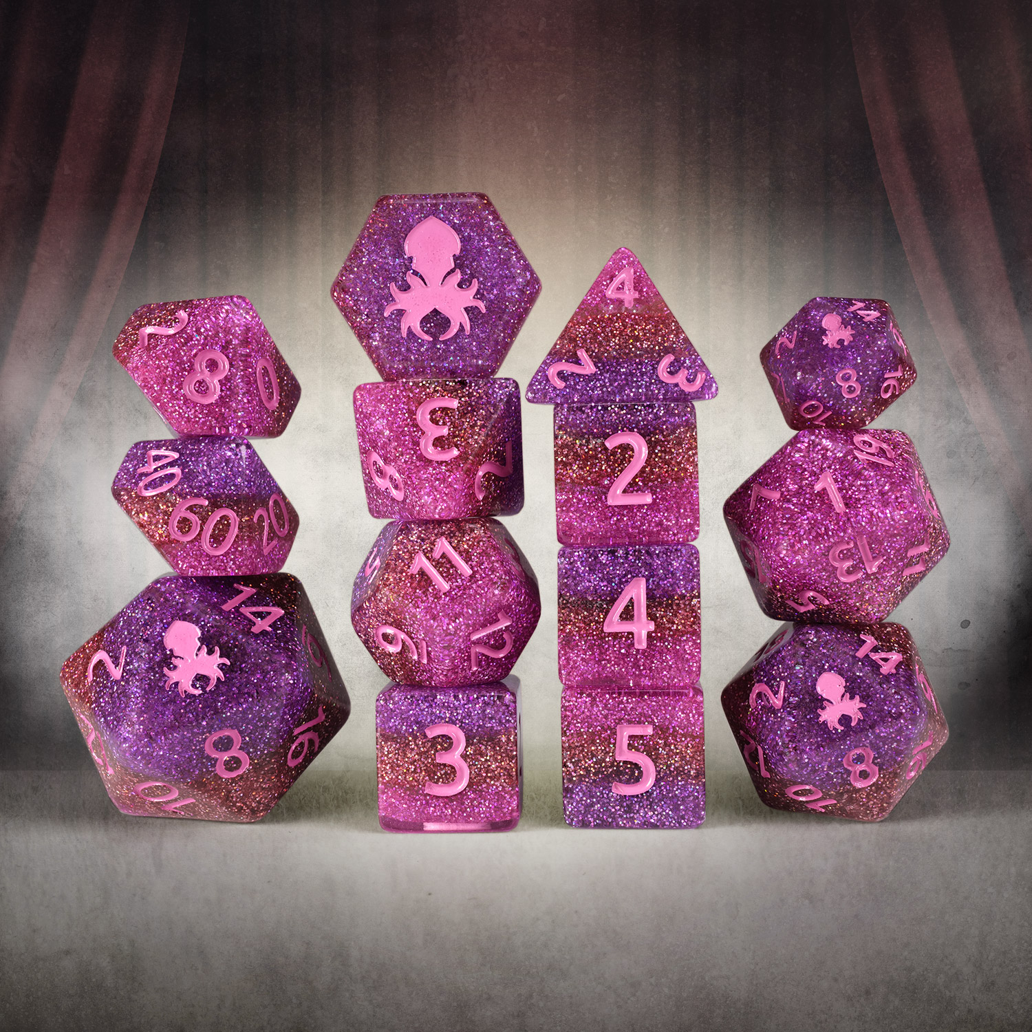 Fortune Teller 14pc Dice Set