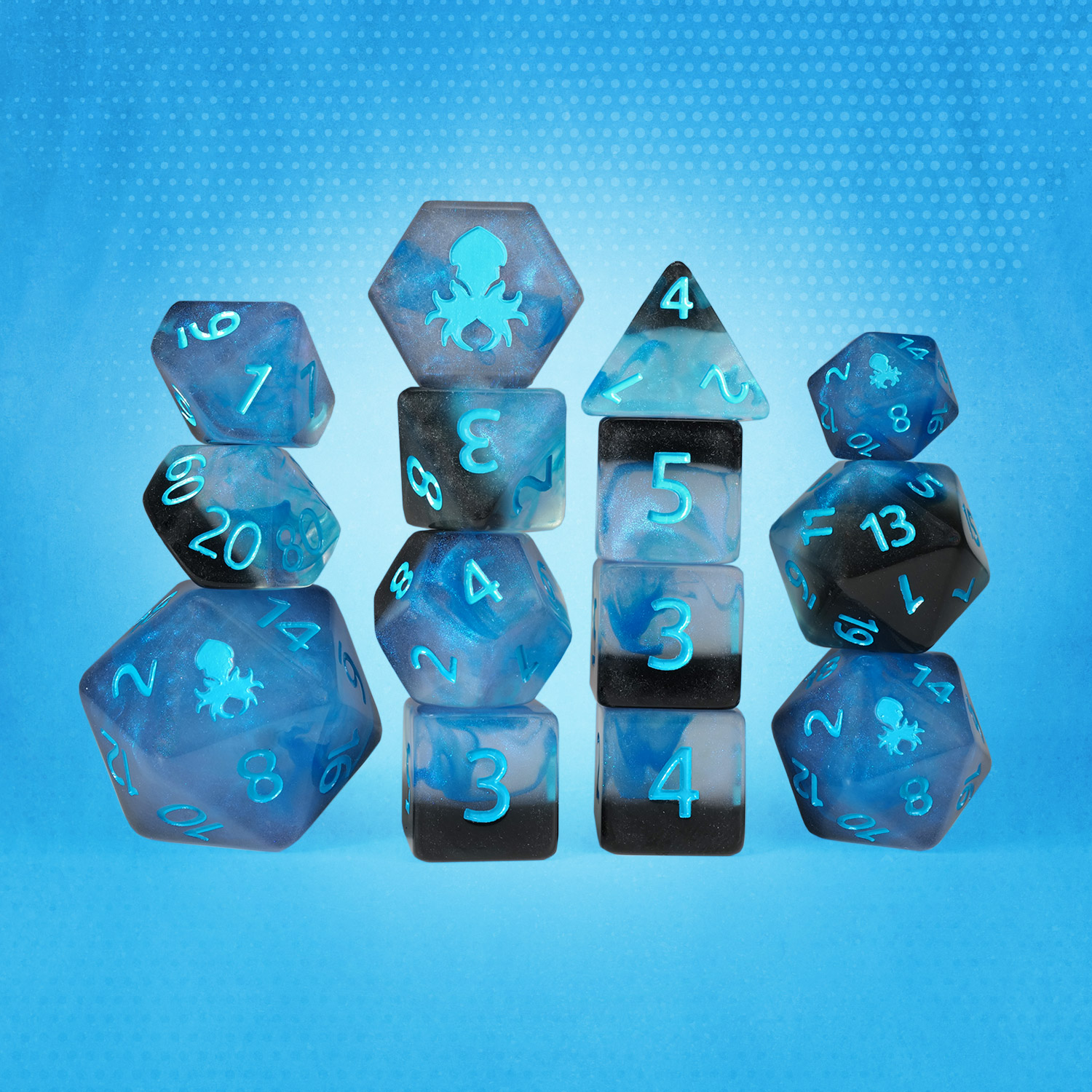 Ghostberry 14pc Dice Set