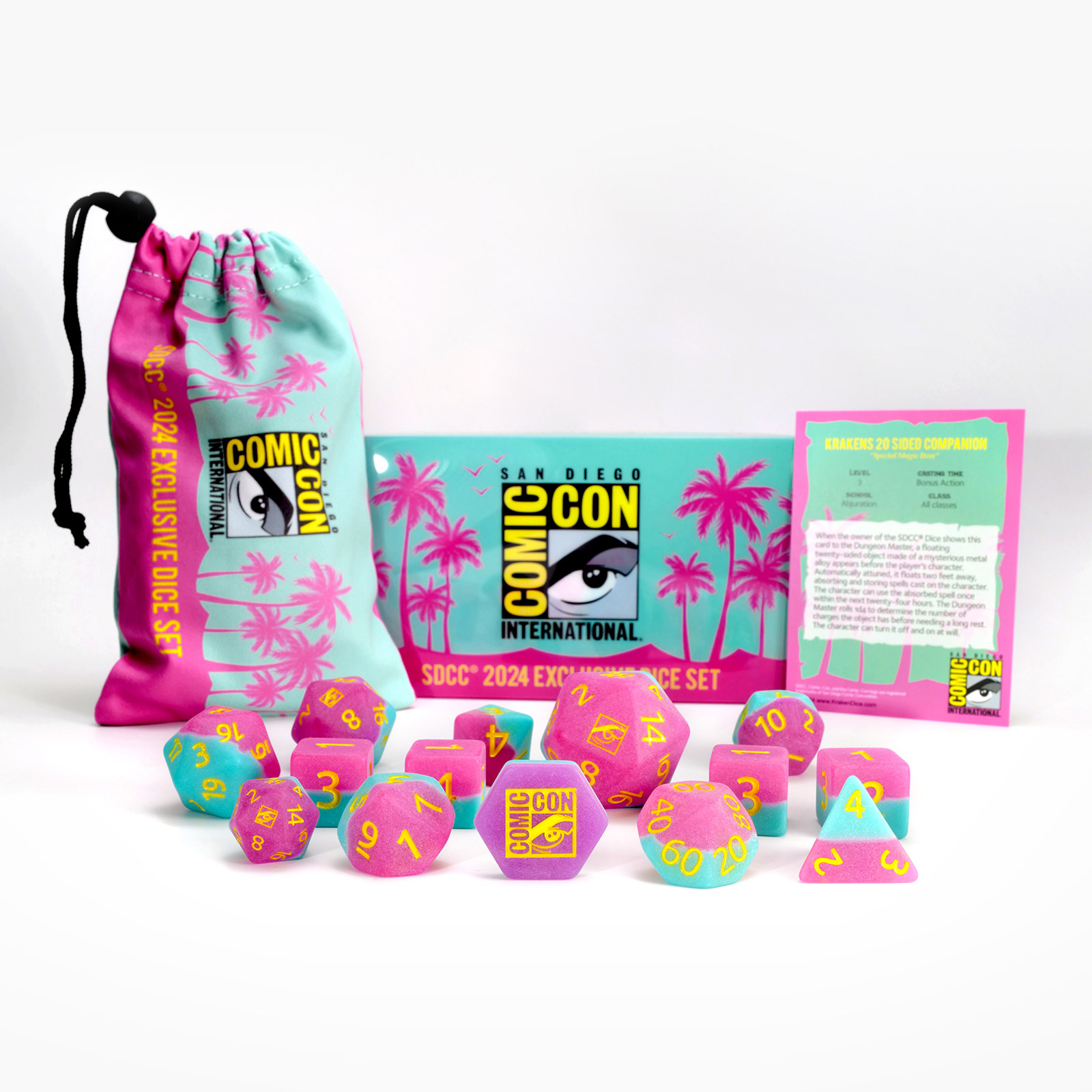 2024 San Diego Comic Con International Dice Set