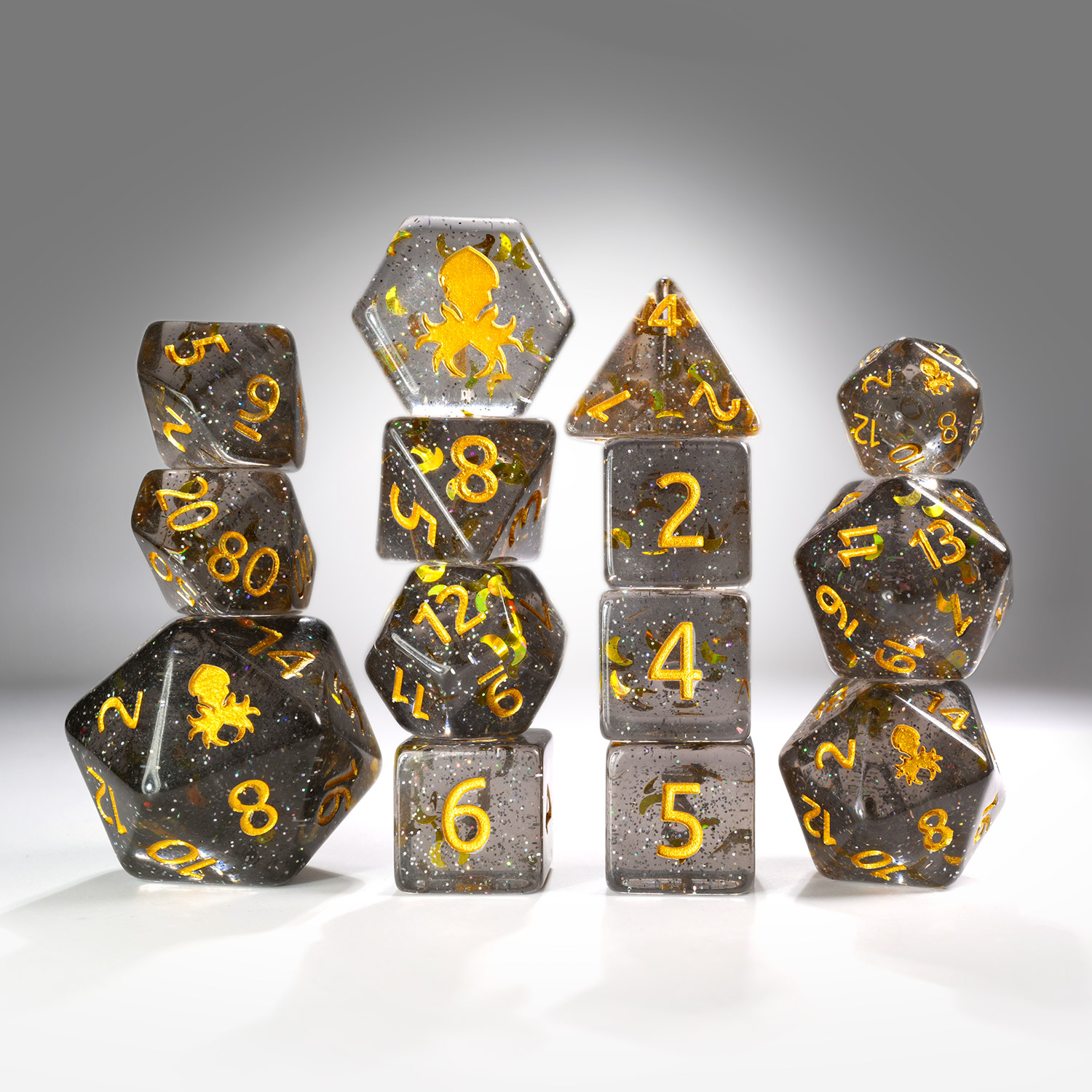Kraken Dice is proud to present our newest dice set: Summer Solstice