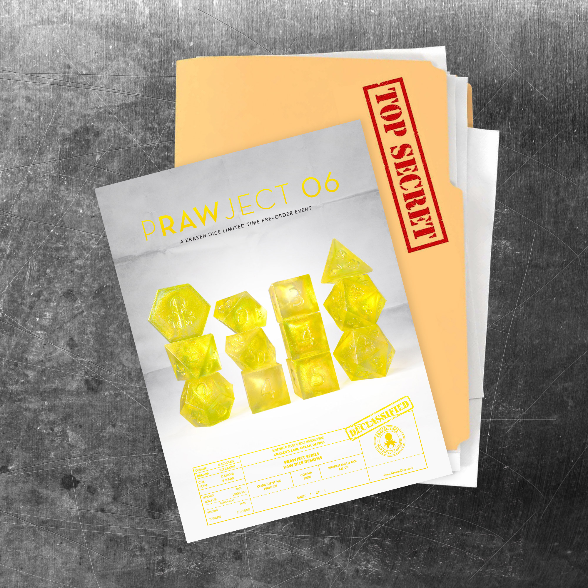 PRAWJECT 06 Dice Set