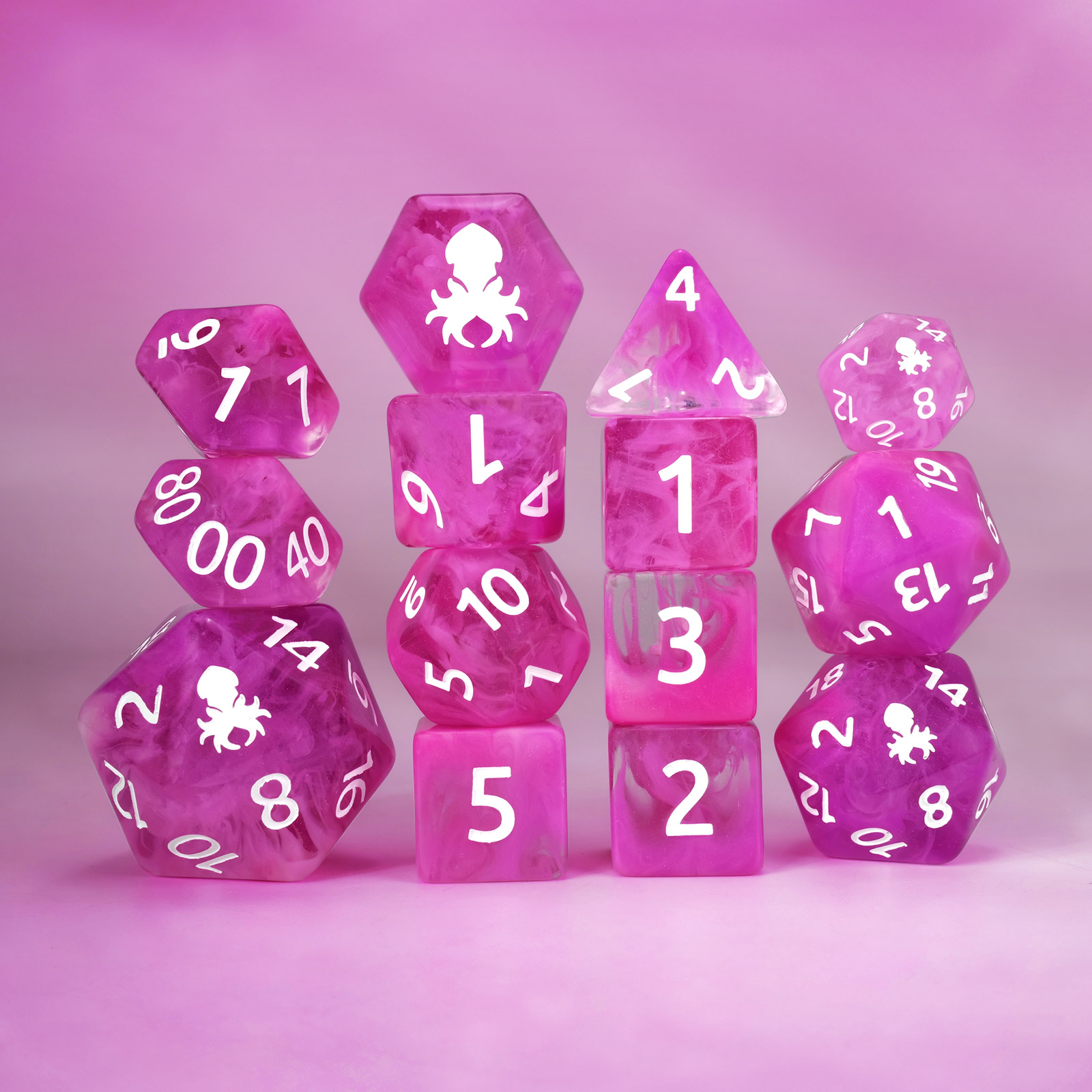 Sea Maiden 14pc Dice Set